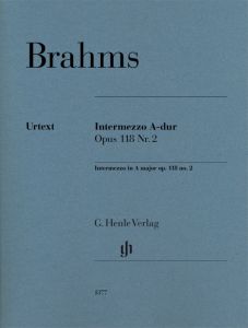 HENLE BRAHMS Intermezzo A Major Op.118 No.2 For Piano Solo Edited By Katrin Eich