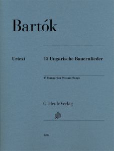 HENLE BARTOK 15 Hungarian Peasant Songs For Piano Solo Urtext Edition
