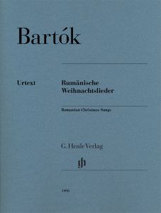 HENLE BARTOK Romanian Christmas Songs For Piano Solo,urtext Edition