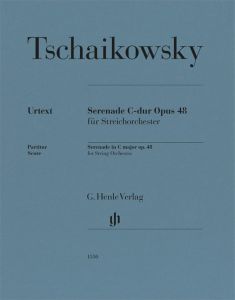 HENLE TCHAIKOVSKY Serenade In C Major Op.48 For String Orchestra Full Score