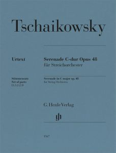 HENLE TCHAIKOVSKY Serenade In C Major Op.48 For String Orchestra Set Of Parts