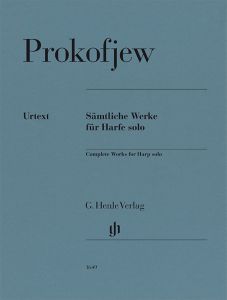 HENLE PROKOFIEV Complete Works For Harp Solo