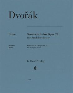 HENLE DVORAK Serenade In E Major Op.22 For String Orchestra Full Score