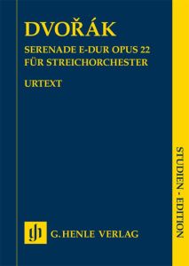 HENLE DVORAK Serenade In E Major Op.22 For String Orchestra Study Score