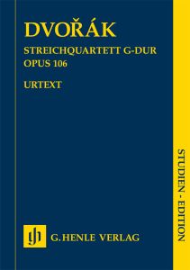 HENLE DVORAK String Quartet G Major Op.106,student Edition