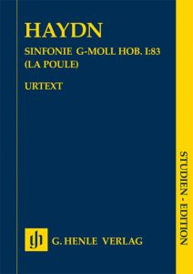 HENLE HAYDN Symphonie G Minor Hob.i:83 For Orchestral Study Score
