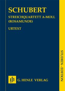 HENLE SCHUBERT String Quartet A Minor Op.29 D.804 Rosamunde Study Score Urtext
