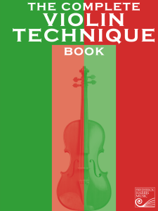 FREDERICK HARRIS THE Complete Violin Technique Book By Robert Skelton