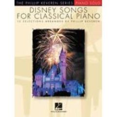 HAL LEONARD DISNEY Songs For Classical Piano Arranged By Phillip Keveren