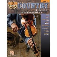 HAL LEONARD VIOLIN Play Along Country Classics 8 Favorite Songs With Sound Alike Cd