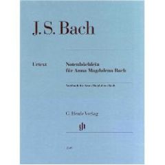 HENLE J.S. Bach Notebook For Anna Magdalena Bach Urtext Without Fingering