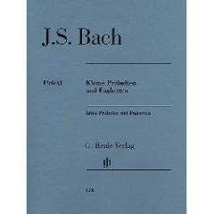HENLE J.S. Bach Little Preludes & Fughettas Urtext Without Fingering