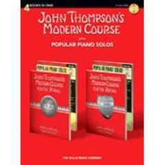 WILLIS MUSIC JOHN Thompson's Modern Course Plus Popular Piano Solos 4 Books In One Plus Cd