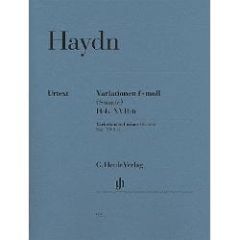 HENLE HAYDN Variations In F Minor (sonata) Hob Xvii:6 For Piano