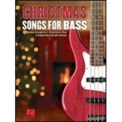 HAL LEONARD CHRISTMAS Songs For Bass 24 Melodies Arranged For 4 String Electric Bass