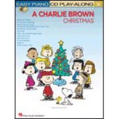 HAL LEONARD EASY Piano Cd Play Along A Charlie Brown Christmas Cd Included