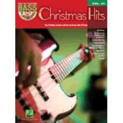 HAL LEONARD BASS Play Along Christmas Hits 8 Holiday Favorites With Sound Alike Cd Tracks