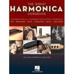 HAL LEONARD THE Great Harmonica Songbook 45 Songs Specially Arranged Diatonic Harmonica