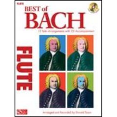 CHERRY LANE MUSIC BEST Of Bach 12 Solo Arrangements With Cd Accompaniment