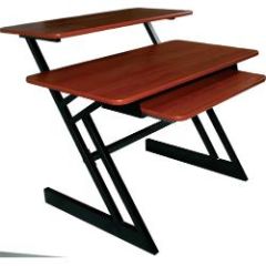 QUIK LOK Z250 Cherry Dual Level Workstation