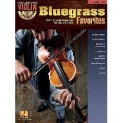 HAL LEONARD VIOLIN Play Along Bluegrass Favorites 8 Songs With Sound Alike Cd Tracks