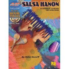 HAL LEONARD SALSA Hanon 50 Essential Exercises For Latin Piano Includes Play Along Cd