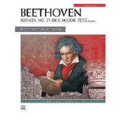 ALFRED BEETHOVEN Sonata No 25 In G Major Opus 79 