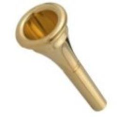DENIS WICK #4N Gold-plated French Horm Mouthpiece