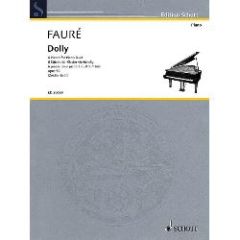 SCHOTT GABRIEL Faure Dolly 6 Pieces For Piano Duet Opus 56