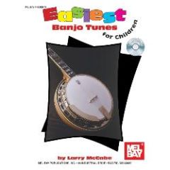 MEL BAY EASIEST Banjo Tunes For Children By Larry Mccabe Cd Included