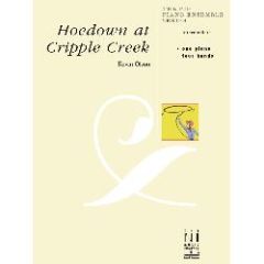 FJH MUSIC COMPANY HOEDOWN At Cripple Creek Intermediate Piano Duet By Kevin Olson