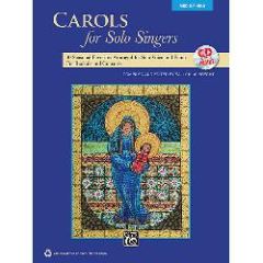 ALFRED CAROLS For Solo Singers Medium High Voice Cd Included