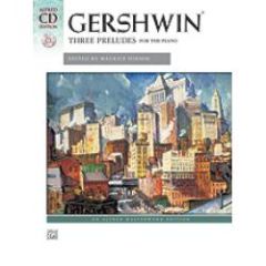 ALFRED GERSHWIN Three Preludes For Piano Edited Maurice Hinson Cd Included