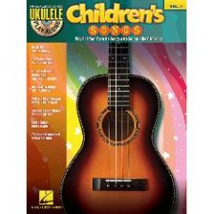 HAL LEONARD UKULELE Play Along Children's Songs Play 8 Songs With Sound Alike Cd Tracks
