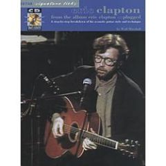 HAL LEONARD ERIC Clapton Signature Licks From The Album Unplugged By Wolf Marshall