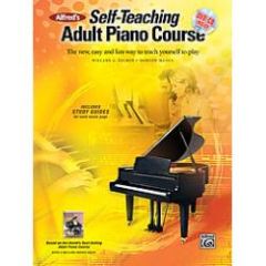 ALFRED SELF Teaching Adult Piano Course Book With Online Video/audio