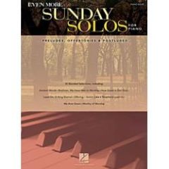 HAL LEONARD EVEN More Sunday Solos For Piano Preludes Offertories & Postludes