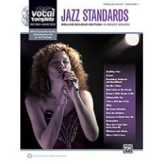 ALFRED VOCAL Complete Jazz Standards Female Voice With Backing Tracks Cd