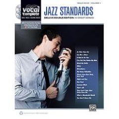 ALFRED VOCAL Complete Jazz Standards Male Voice With Backing Tracks Cd