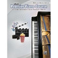 ALFRED PREMIER Piano Course Pop & Movie Hits 6