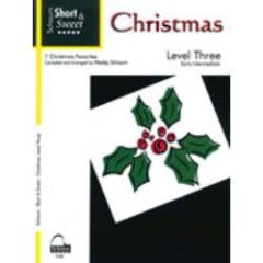 SCHAUM PUBLICATIONS SCHAUM Short & Sweet Christmas Level 3 Early Intermediate Level Piano
