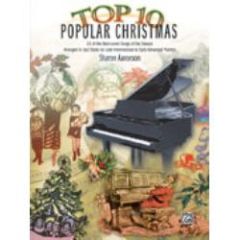 ALFRED TOP 10 Popular Christmas Arranged In Jazz Styles By Sharon Aaronson