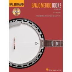 HAL LEONARD HAL Leonard Banjo Method Book 2 Cd Included For 5 String Banjo 2nd Edition
