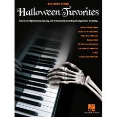 HAL LEONARD HALLOWEEN Favorites For Big Note Piano