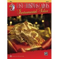 ALFRED INSTRUMENTAL Play Along Easy Christmas Carols For Flute