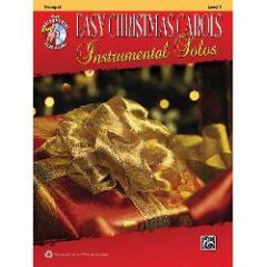 ALFRED INSTRUMENTAL Play Along Easy Christmas Carols For Trumpet