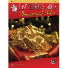 ALFRED INSTRUMENTAL Play Along Easy Christmas Carols For Trombone