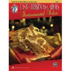 ALFRED INSTRUMENTAL Play Along Easy Christmas Carols For Violin