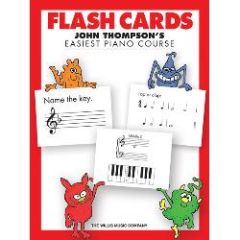 WILLIS MUSIC JOHN Thompson's Easiest Piano Course Flashcards