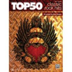 ALFRED TOP 50 Classic Rock Hits Arranged By Dan Coates For Easy Piano